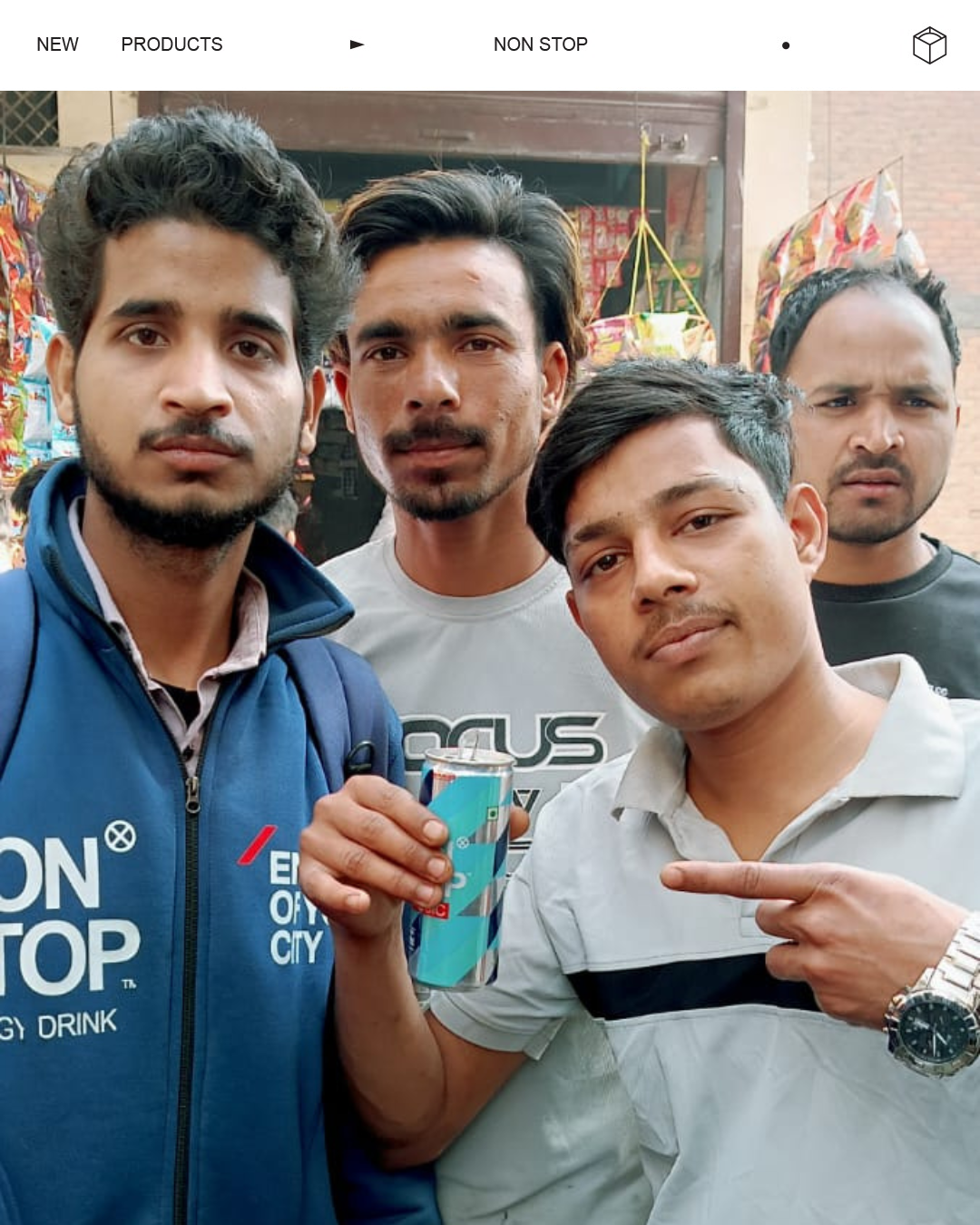 Bikers carrying the NON STOP energy through the streets of New Delhi and northern India!